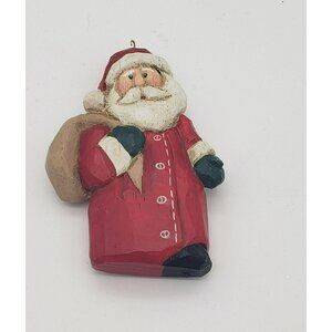 Midwest of Cannon Falls Eddie Walker Santa Ornament, Approx 3.5" tall